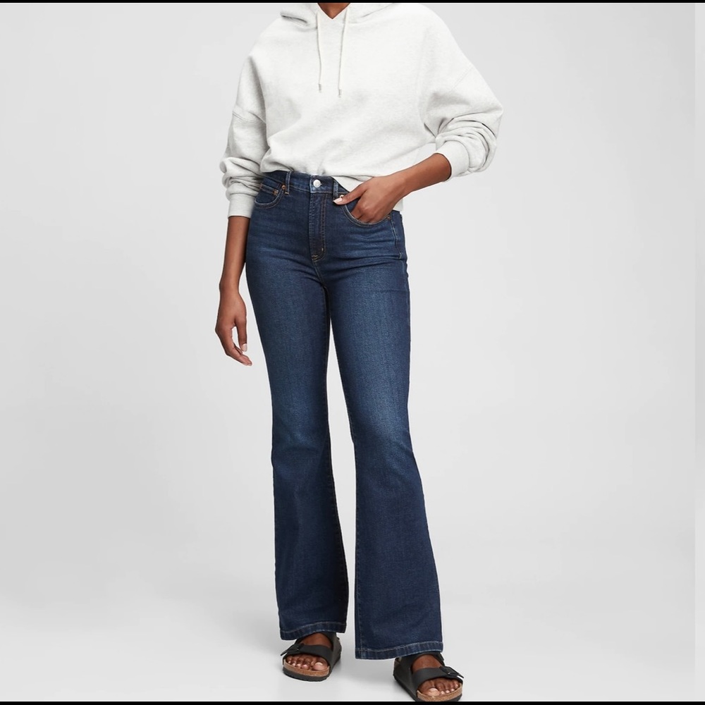 Gap High Rise Vintage Flare Jeans